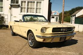 Image result for Springtime Yellow 1965 Mustang