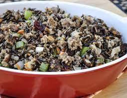 How to make turkey and wild rice soup. Wild Rice And Water Chestnut Stuffing With Sausage