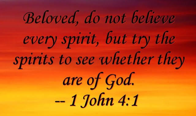 More on Discerning of Spirits – Out of the Fire