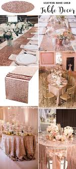 With a little thought and preparation, this 50th birthday theme will stand out from all the others! 20 Unique Rose Gold Wedding Table Decoration To Inspire Elegantweddinginvites Com Blog