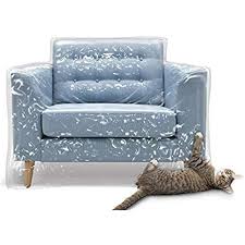 plastic recliner armchair cover for pets cat scratching protector clawing deterrent heavy duty thic plastic furniture furniture covers furniture slipcovers