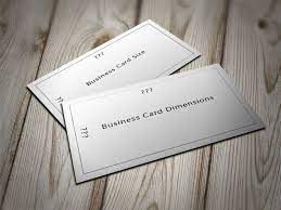 Absolutely, if you're using a digital business card! Standard Business Card Size How Big Are Business Cards J32 Design Standard Business Card Size Business Card Size Business Card Dimensions