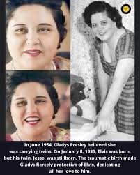 Elvis Presley's Family in Moss Point, Mississippi, 1943