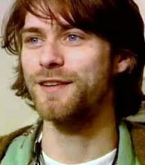 Im Sure Ive Pinned This Before But I Love Love Love This Pic Of Him I Also Love Him With Dark Hair Makes His Beautiful Blue Eyes Rea Kurt Cobain Nirvana