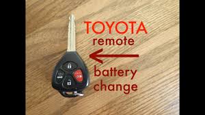 This battery had poor starting ability and was on the way to going bad. How To Toyota Key Fob Remote Keyless Battery Change Replace Youtube