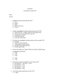 Check spelling or type a new query. Contoh Pre Test Dan Post Test Dalam Pelatihan Berbagai Contoh