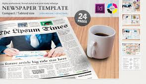 Download tabloid size newspaper mockups graphic templates by zippypixels. 6 Free Indesign Newspaper Templates Af Templates