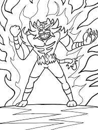 Lycanroc Coloring Pages Picture Coloring Langkung