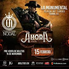 Nodal se dejó ver bastante relajado en compañía de su novia portando pantuflas de patito, como ella lo dejó registrado en instagram. Christian Nodal Ahora Tour En Tijuana En Plaza Monumental