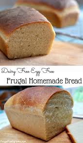 Make Your Own Bread At Home With This Frugal Bread Recipe That Is Easy To Make And Cost Less Than Bread Recipes Homemade Dairy Free Bread Homemade Bread Easy