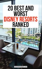 20 Best And Worst Disney World Resorts Ranked Disney Trippers In 2020 Disney World Hotels Disney Deluxe Resorts Best Disney World Resorts