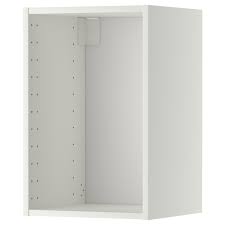 metod white, wall cabinet frame