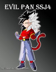Pan Ssj4 Posesion Dber By Metamine10 Dragon Ball Super Dragon Ball Gt Anime Artwork