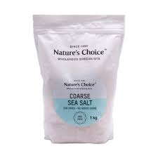 Nature S Choice Sea Salt Coarse 1kg Dis Chem