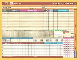 A simple but powerful cricket scoring book for series 60 mobile phones. Buy Gravity Cricket Scorebook 48 Innings Online At Low Prices In India Amazon In