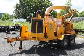 1995 Brush Bandit Chipper Diesel Serial C110hp4 Yellow Chipper Runs Tools And Equipment Diesel Bandit