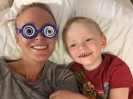 How running helped me cope with my son's life-threatening illness, says  footballer's wife