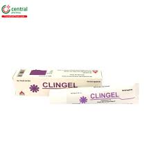 Thuốc Clingel 1% dạng gel điều trị mụn trứng cá, mụn viêm