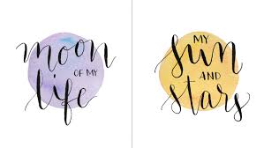 Typography decor inspired game of thrones tv show. Moon Of My Life My Sun And Stars Skillshare Student Project