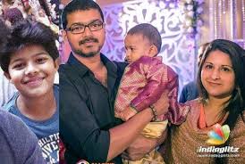 His wife dies during the birth of her second g. Thalapathy Vijay S Wife And Son Team Up For A New Project Telugu News Indiaglitz Com