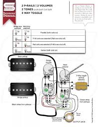 It can work like a typical volume + tone circuit, or with some special tone shaping tools. P Rail Les Paul Wiring Question Seymour Duncan User Group Forums