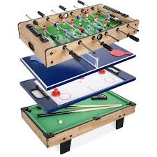 While the sport has the more formal name of table soccer, to the american players who love it, it's foosball, or just foos. Foosball Tables Target