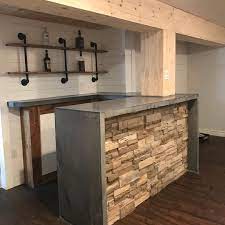 Control over electricity costs and unpredictable rate increases. Double Waterfall Poured In Place Concrete Bar Top Itspossible Concrete Bartop Coun Bar Countertops Concrete Bar Concrete Bar Countertops