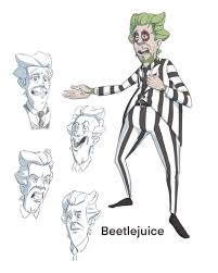 We're going to explore tim burton's. Artstation Beetlejuice But Animated Beetlejuice Connor Sebo