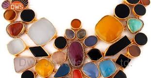 Wholesale Semi Precious Stone Jewellery Manufacturers In India Semiprecious Stone Jewelry Stone Jewelry Semiprecious Stones