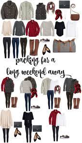 How To Pack For A Long Weekend Away Weekend Trip Outfits Getaway Outfit Trip Outfits