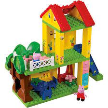 playbig bloxx peppa wutz spielhaus peppa pig speelhuis speelgoed kamers peppa pig