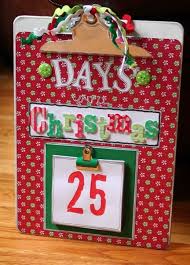 Clipboard Advent Calendar Scrapbook Com Christmas Crafts Christmas Advent Calendar Christmas Paper