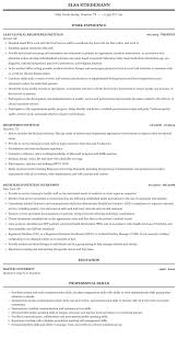 Registered Dietitian Resume Sample Mintresume