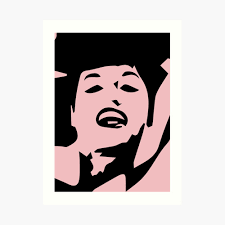 Bettie Page Minimalist Art Posters" Poster for Sale by kaleokaialoha