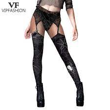 VIP FASHION Women 3D Printed Skull Halloween Spider Web Sexy Skinny Fitness  Tight Leggings Female Pants Workout Trouser - AliExpress