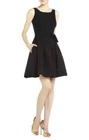 Delphine Pleated Open Back Dress Bcbg Cute Black Dress Bcbg Cocktail Dress Evening Dresses Short