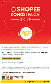 The users can also swipe the debit card for online shopping, where they will find attractive offers like discount, bonus, cash back etc. Shopee Cny Promotion With Your Maybank Cards Best Credit Co Malaysia