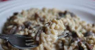 Add the rice, stirring with a wooden spoon to make sure each kernel is coated with oil. Baked Mushroom Risotto Why Stir When You Can Stare At An Oven Food Wishes Video Recipes