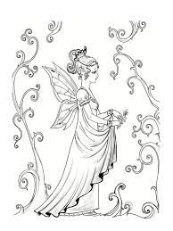 coloriage fee 20 dessins a imprimer comment dessiner des fees coccinelle insectes