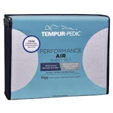 During this year's tempurpedic savings event you can take advantage of up to $300 off selected mattress sets. Queen Performance Air Solid Sheet Set Silver Sconce Tempur Pedic Target
