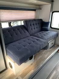 It's easy to be a fantastic host with a comfortable and supportive sofa bed mattress. Dinette Removed And Futon Installed Camper Cushions Diy Camper Remodel Camper