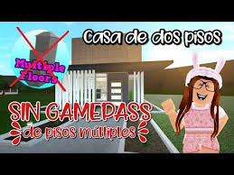 Como Hacer Una Casa De Dos Pisos Sin Gamepass Multiple Floors En Bloxburg No Clickbait Youtube En 2020 Casas De Dos Pisos Como Hacer Casas Dos Pisos