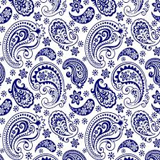 Black And White Paisley Background Blue And White Elegant Floral Paisley Pattern Art Print By Artonwear Society6 Pattern Art Paisley Pattern Paisley Art