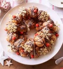 Mary S Christmas Choux Wreath Recipe Recipe Christmas Cooking Christmas Food Food