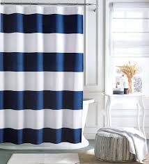 Royal Blue Bathroom Window Curtains Striped Shower Curtains Navy Blue Shower Curtain Blue Shower Curtains
