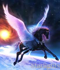 Andromeda Mythical Animal Mythical Creatures Art Pegasus Art
