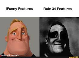 Rule 34 Features [Funny Features mematic - iFunny