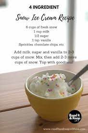 Pin By The Southern Star Boutique Mys On Paleo In 2022 Snow Ice Cream Snow Icecream Recipe Homemade Ice Cream Recipes