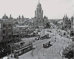 1850-1925 India, Views of old Bombay in ...