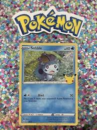 This took a hour to color the picture and i narrowed it. Sobble Holo Pokemon Promocion 25 Aniversario Mcdonalds Nintendo 2021 Mint Ebay